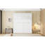 Lit double mural blanc avec ajouts d'armoires, confort pour les espaces compacts, réduction des tablettes de rangement améliorant les lattes, sommeil régulier et contreplaqué