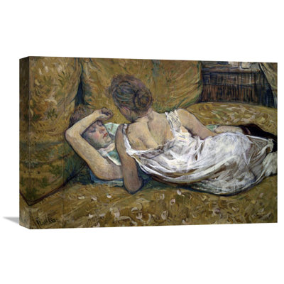 " Two Friends " by Henri De Toulouse-Lautrec