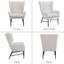 Owosso Velvet Wingback Chair-88112976