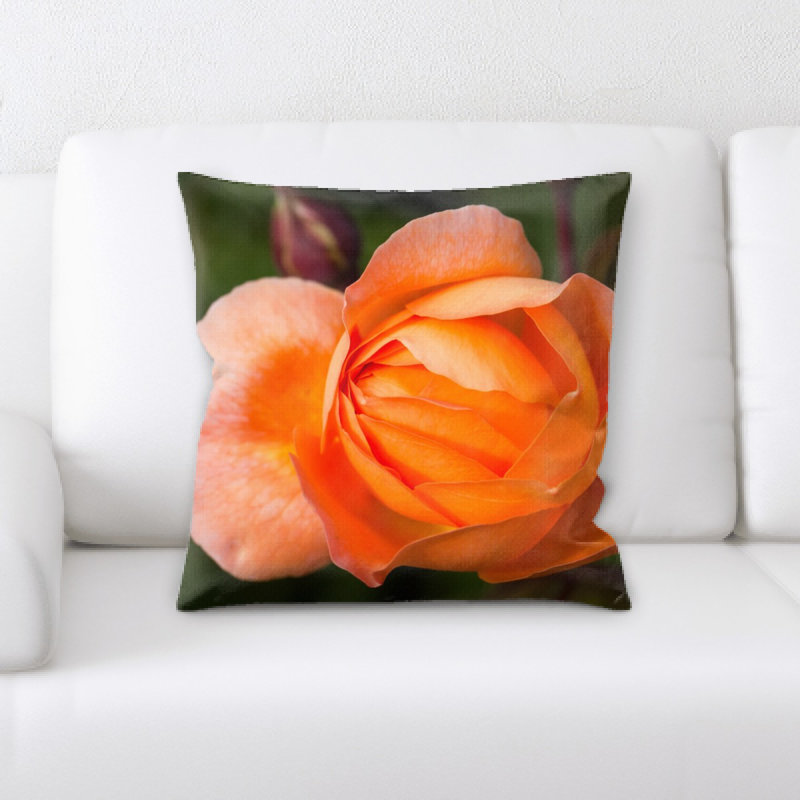 Housse et insert de coussin carré rose