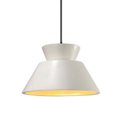 Logan 1-Light Dimmable Ceramic Pendant 