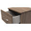 Crete 39.5cm W Manufactured Wood Bedside Table-42349683