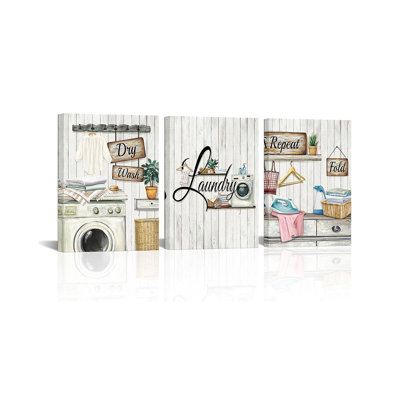 3 Piece Wrapped Canvas Print