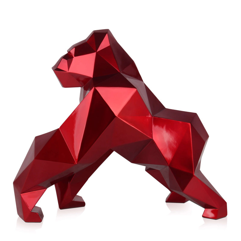 Aafrin Animals Figurines & Sculptures, Red