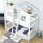 McGillicuddy Kids Twin Over Twin Bunk Bed-787124859