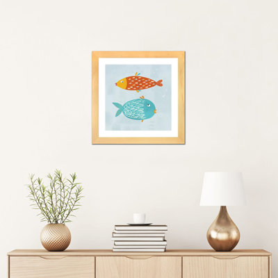 «Sarcastic Fish» par Nic Squirrell - impression d'art graphique