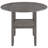 Latitude Run® Round Counter Height Kitchen Dining Table With Drop Leaf