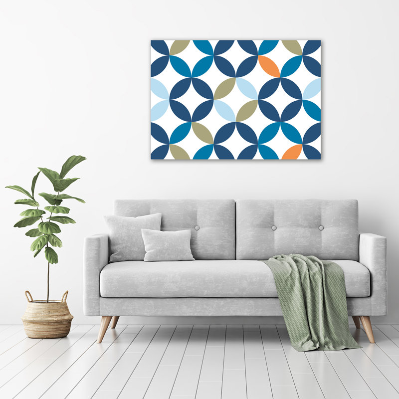 Geometric Background - Wrapped Canvas Print