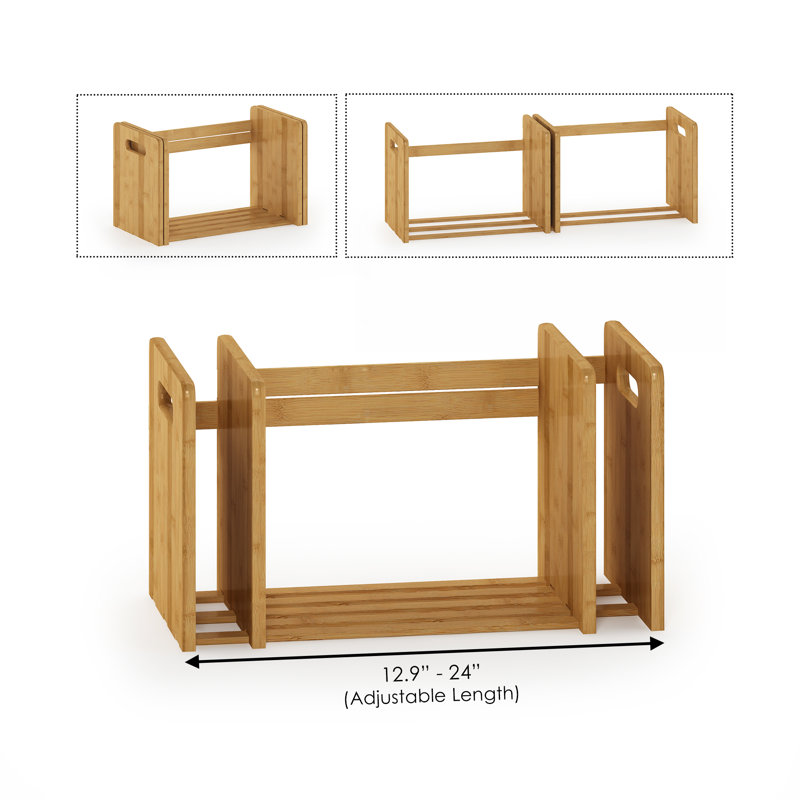 Solid Wood 8.1cm H Book Display