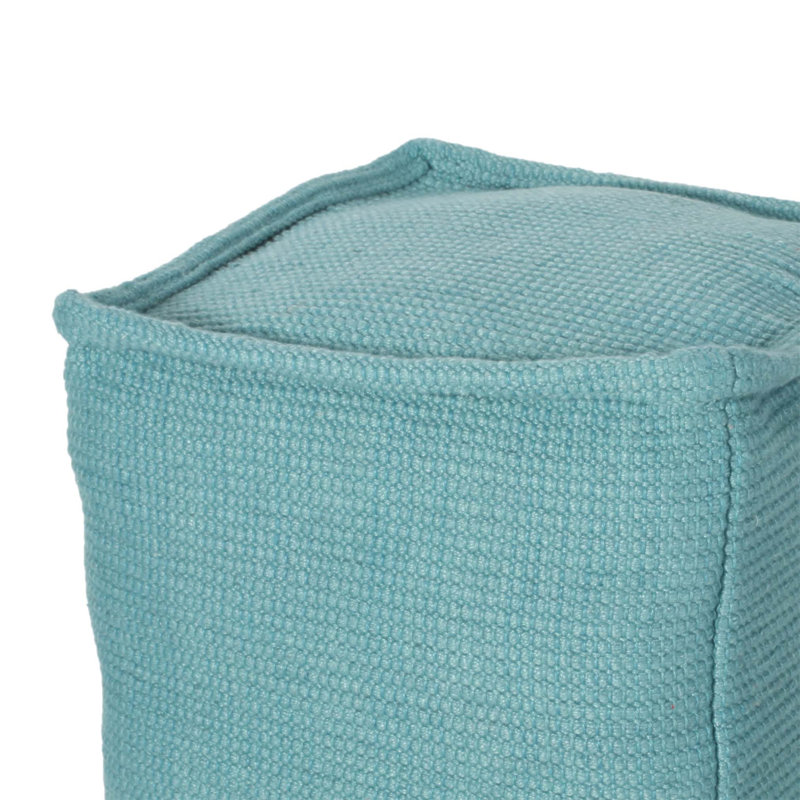 Hansolo Yarn Square Pouf, Comfortable and Versatile Seating with Classic Design for Cozy Corners and Extra Seating