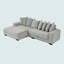 Canapé-lit modulaire rembourré Corduroy-1460224986