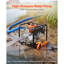 Pompe à eau alimentée au gaz, pompe de transfert d'eau semi-poubelle portative 142 GPM 7HP 2 po, moteur à essence avec tuyau de refoulement de 25 pi, structure robuste, roue en fonte, pour l'irrigation, les étangs, les piscines