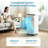 10,000 BTU Portable Air Conditioner with LCD Remote, Ultra Quiet,Dehumidifier,Cools 450 Sq.Ft,24H Timer, Anti-Frozen Protection,for Bedroom,Livingroom,Apartment,Garage-125846665