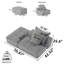 Canapé modulaire surdimensionné Modern-939631877