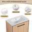 Meuble-lavabo simple avec plateau Cimitrio 30,03