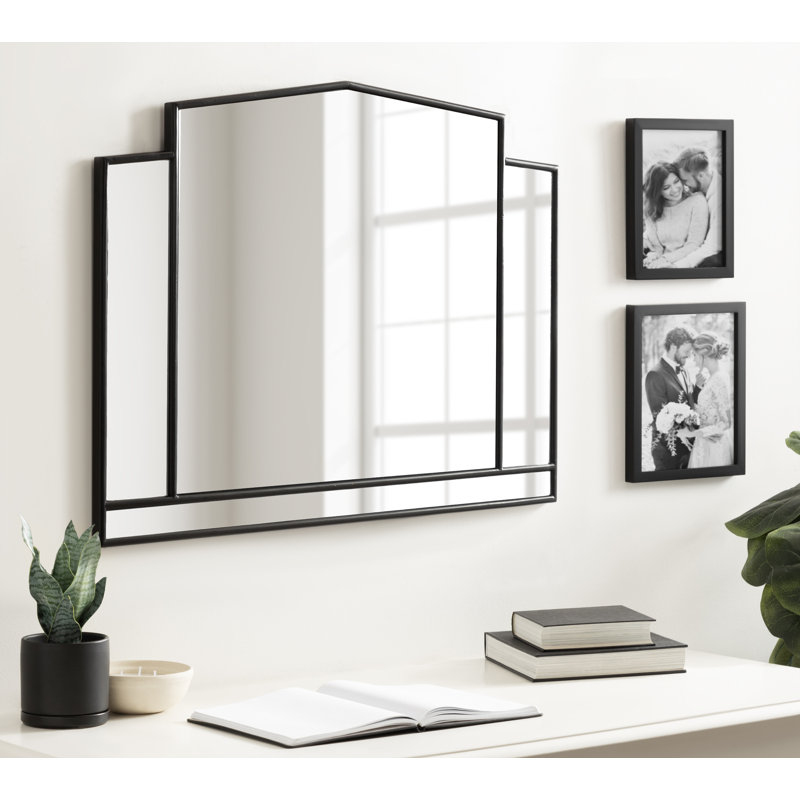 Miroir mural arqué
