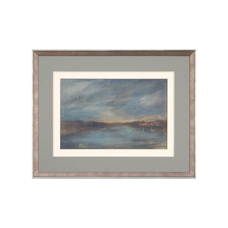 Night Blue III Print by Daughdrill