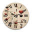 Horloge murale moderne en bois Weylon-129125604