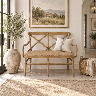 Solid Wood Bench