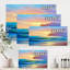 «Morning Sunlight On The Sea Waves IV», peinture sur toile-60161447-60161448
