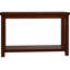 Console en bois massif de 47,63 po Mahurin