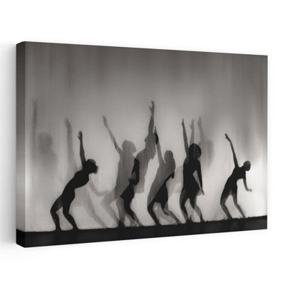 «Dance Is The Langage of the Soul», art mural abstrait contemporain