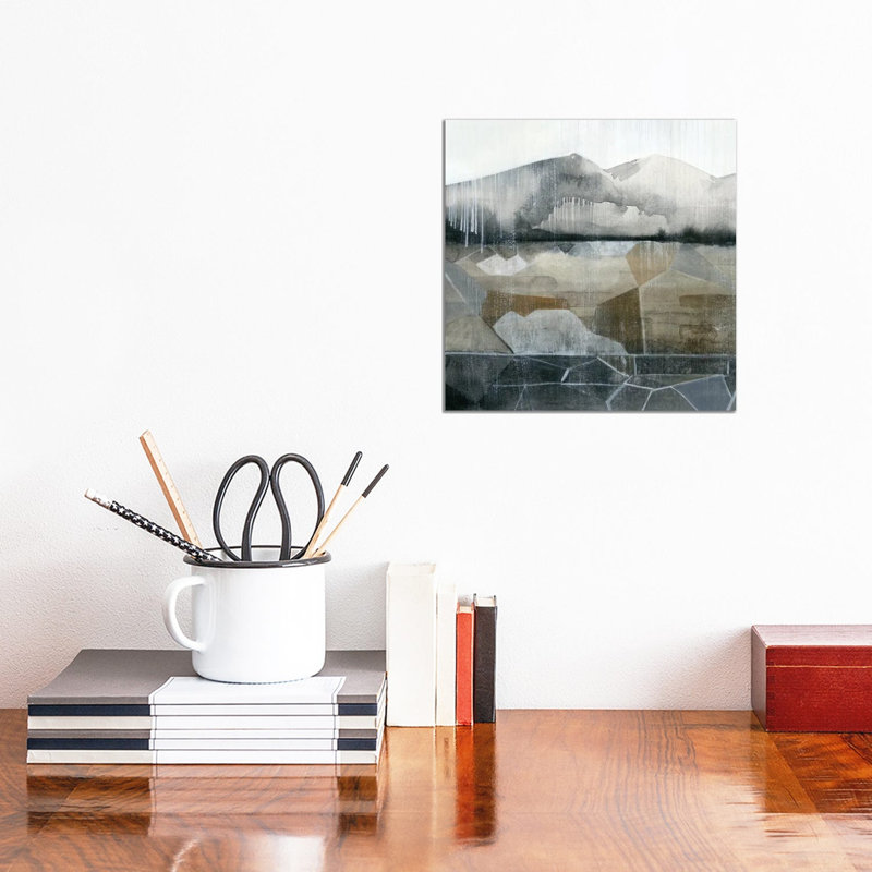 Valley Stormscape II by Grace Popp - Wrapped Canvas Painting, 30.48 cm H x 30.48 cm W