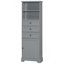 Grande armoire de rangement polyvalente avec plusieurs compartiments pour différentes pièces-1050106636