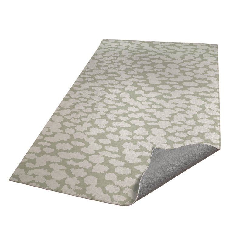 Animal Splat Activity Mat, Rectangle 5' x 7', Light Green