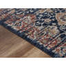 Bungalow Rose Slay Oriental Navy/Red/Ivory Area Rug & Reviews | Wayfair