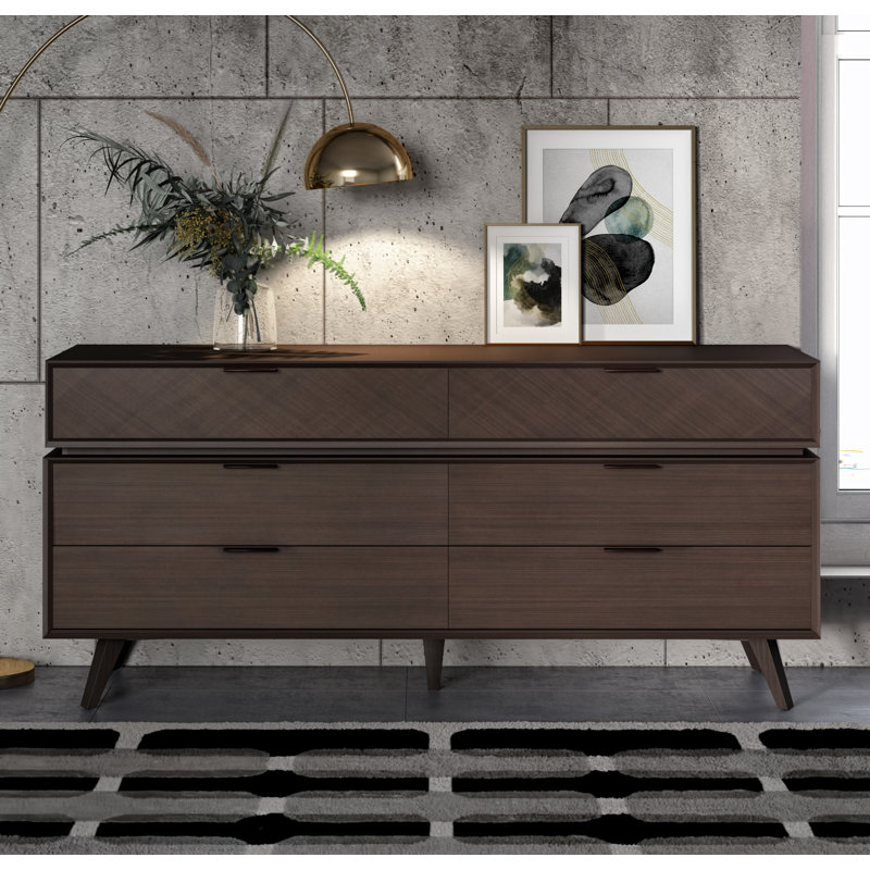 Commode double 6 tiroirs Alasdair