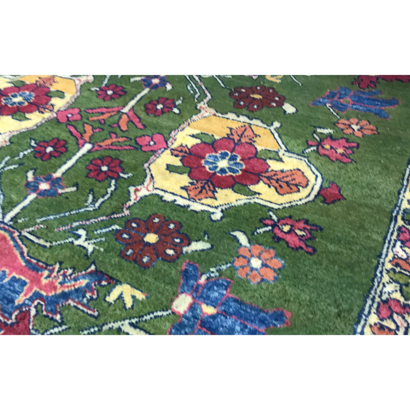Hand-Knotted High-Quality Purple Area Rug