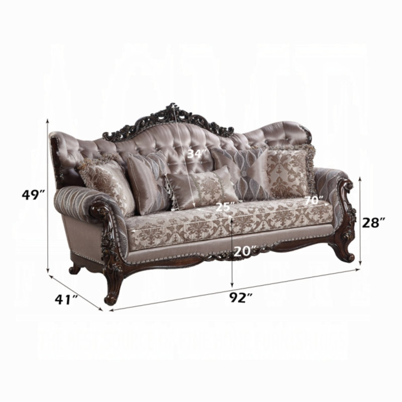 Benbek Sofa w/5 Pillows