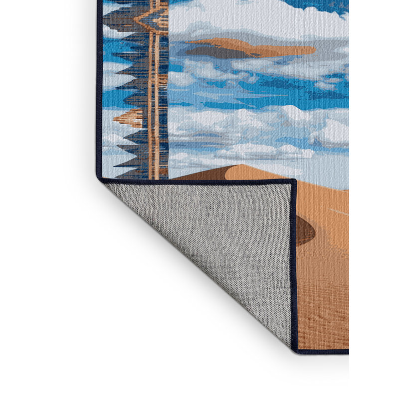  Tapis lavable Southwestern Sky Southwestern, Rectangle 6 pi x 9 pi