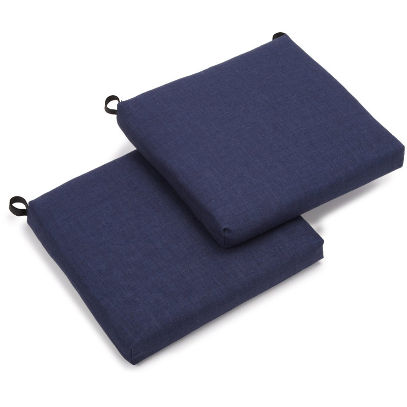 Outdoor 3'' Seat Cushion, Azul