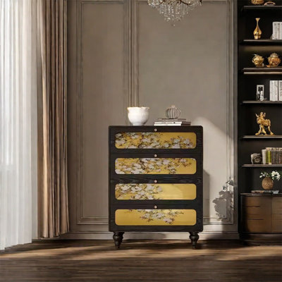 Armoire de rangement moderne à quatre tiroirs