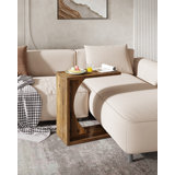 C Shaped End Tables for Couch, Sofa Side Table