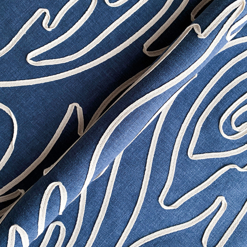 Bay Point Meander Sea Fabric