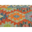 Tapis de couloir oriental multicolore à motif géométrique réversible 3 x 10 Mackensy