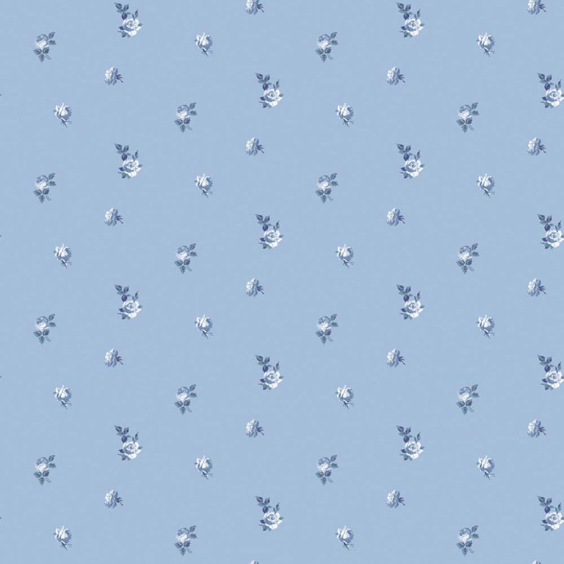 Lady Charlotte Miniature Roses 10' L x 24" W Peel and Stick Wallpaper Roll, Soot, Premium Paper