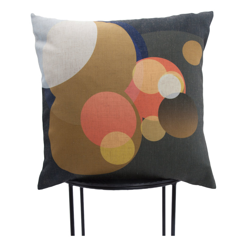 Mcquay Feather Linen Throw Pillow