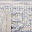 Tapis en laine / coton tissé à la main Juba en ivoire / gris-1936385648