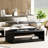 43.3'' Lift Top Rectangle Coffee Table with Storage, Modern Wood Veneer MDF Coffee Table with Floating Tabletop, Convertible Rising Tabletop for Living Room, Home Office, Black-639326255