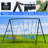 Swing Set with 45" Swing and Toddler Swing, Belt Swing 500lbs