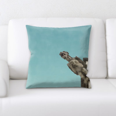 Coussin statue
