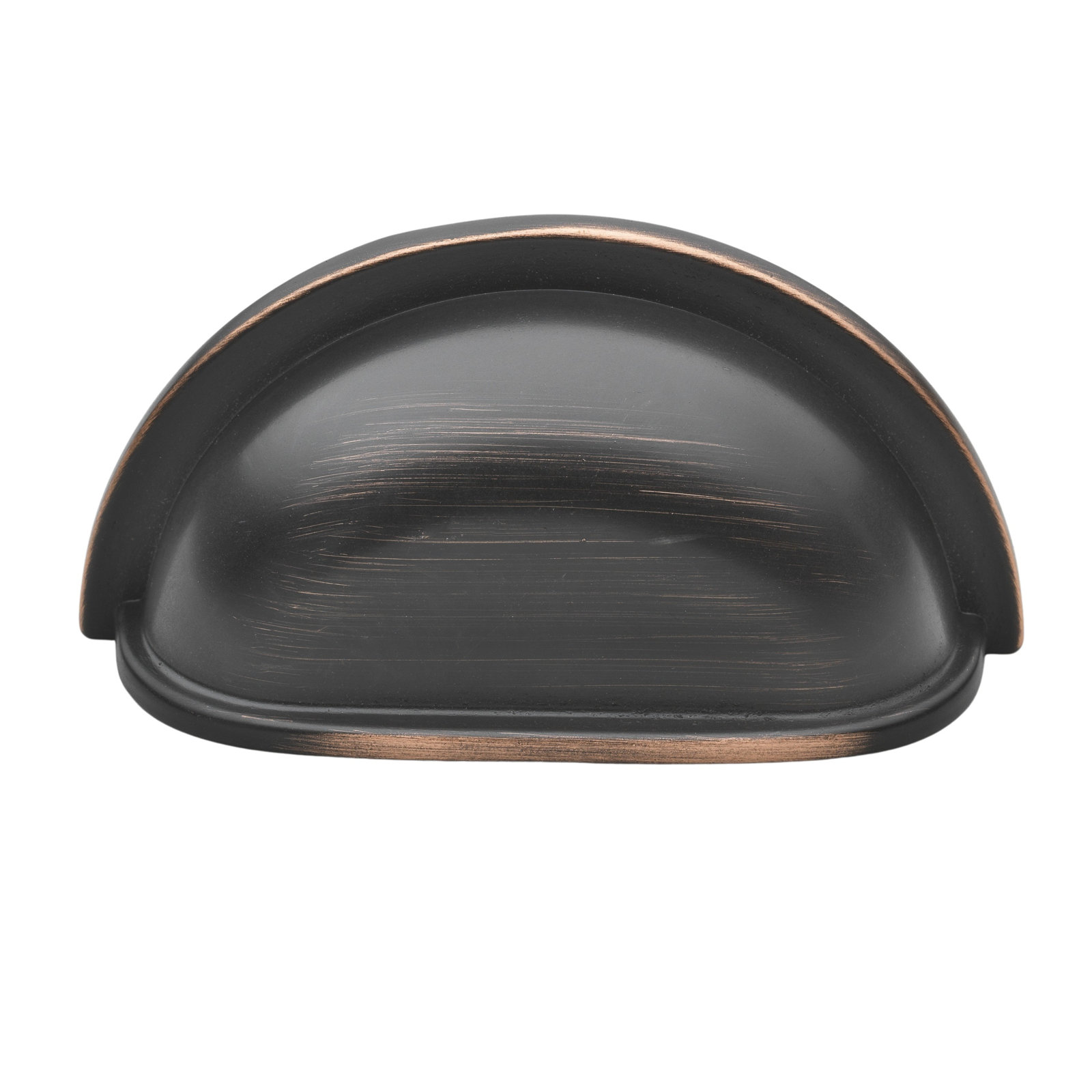 Classic 3" Center to Center Cup/Bin Pull, Oil Rubbed Bronze