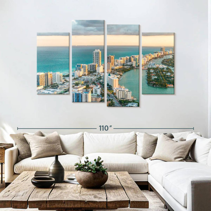 Vanna South Beach Miami, 54" H x 84" W