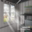 Brynzlee 8 x 6 ft Garden Shed Metal Shed with Single Door Window Grey