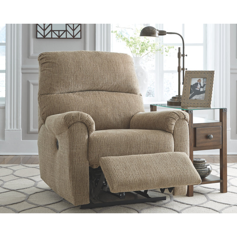 Adalyn Upholstered Power Recliner, Mocha