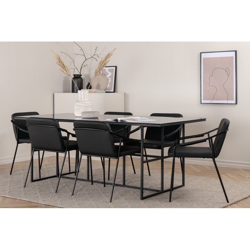 Leif 6 - Person Dining Set